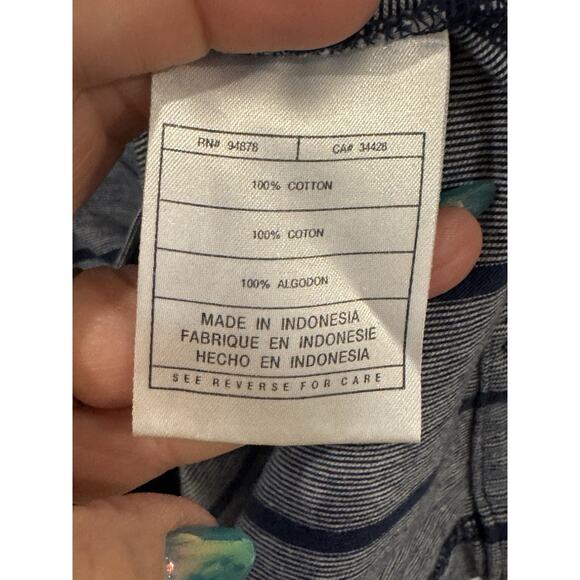 Nike Shirt Mens XL Stripe Blue Polo NFL Dallas Cowboys Star Coach - Picture 7 of 8